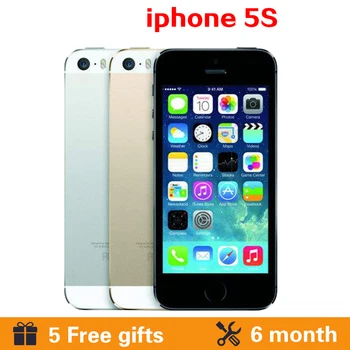 Factory Unlocked Original For Apple iPhone 5s with Fingerprint IOS OS 4.0 Inch Screen Mobile Phone Touch ID iCloud App Store
Factory Unlocked Original For Apple iPhone 5s with Fingerprint IOS OS 4.0 Inch Screen Mobile Phone Touch ID iCloud App Store