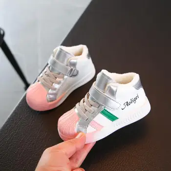 New Brand Children Boots Boys Sneaker Winter Thicken Fur Sport Girls Shoes Soft Keep Warm Running Boots For Boys Girl EU 21-30
New Brand Children Boots Boys Sneaker Winter Thicken Fur Sport Girls Shoes Soft Keep Warm Running Boots For Boys Girl EU 21-30