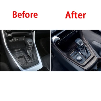 ABS Wood Grain Central Console Gear Shift Box Panel Cover Trim for Toyota RAV4 2019-2020
ABS Wood Grain Central Console Gear Shift Box Panel Cover Trim for Toyota RAV4 2019-2020