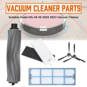 Vacuum Robot Cleaner Part Replacement Accessories Main brush Spong Filter HEPA Filter For Chuwi for Ilife A8 A6 X620 X623
Vacuum Robot Cleaner Part Replacement Accessories Main brush Spong Filter HEPA Filter For Chuwi for Ilife A8 A6 X620 X623
