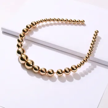 New Fashion Pearls Hairband Women Gold Sliver Headband Shiny Rhinestone Hair Hoop Turban Handmade Tandem beads Hair Accessories
New Fashion Pearls Hairband Women Gold Sliver Headband Shiny Rhinestone Hair Hoop Turban Handmade Tandem beads Hair Accessories