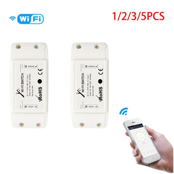 Universal Breaker Timer DIY WiFi Smart Light Switch Module Smart Life APP Wireless Remote Control Works With Alexa Google Home
Universal Breaker Timer DIY WiFi Smart Light Switch Module Smart Life APP Wireless Remote Control Works With Alexa Google Home