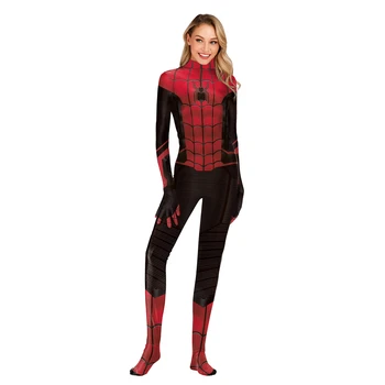 Halloween Adult Womens Girls Superhero Spider Man Far From Home Peter Parker Cosplay Costume Zentai Spiderman Bodysuit Plus Size
Halloween Adult Womens Girls Superhero Spider Man Far From Home Peter Parker Cosplay Costume Zentai Spiderman Bodysuit Plus Size