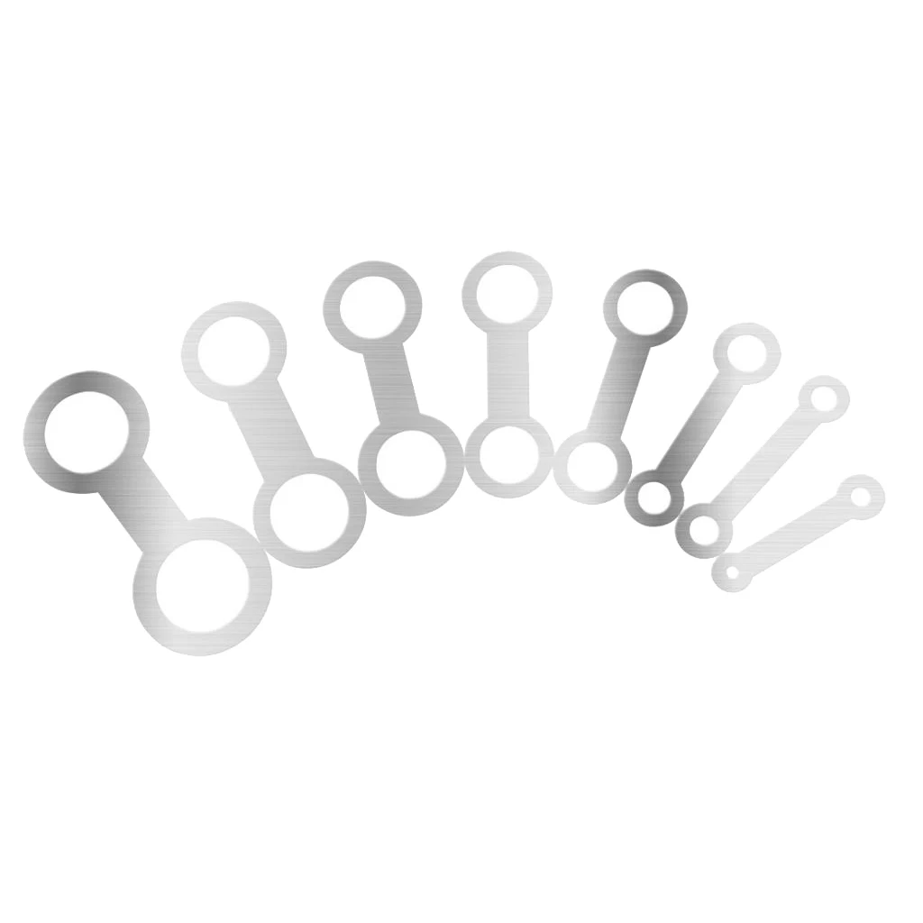 8 Pcs Stainless Steel Saxophone Strict Mat Set Pads Repair Tools Part 8 Pcs Stainless Steel Saxophone Strict Mat Set Pads Repair Tools Part