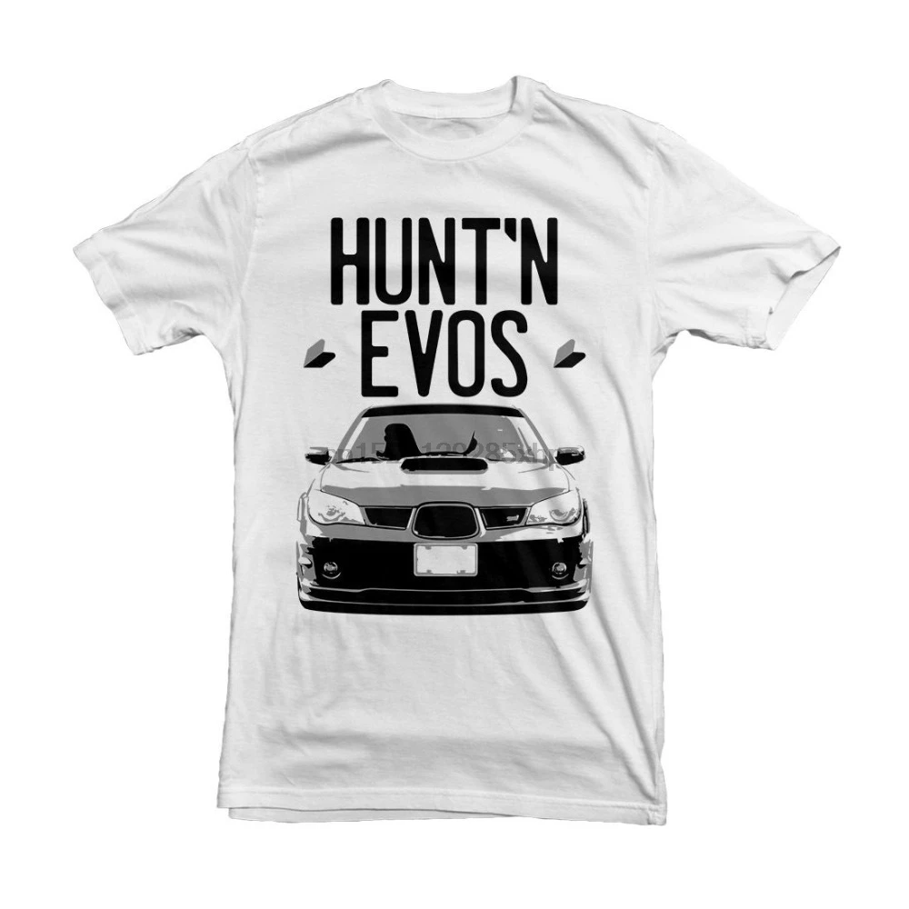 MenT Shirt 2019 новейший японский классический автомобиль Impreza Huntn Evo Мужская
