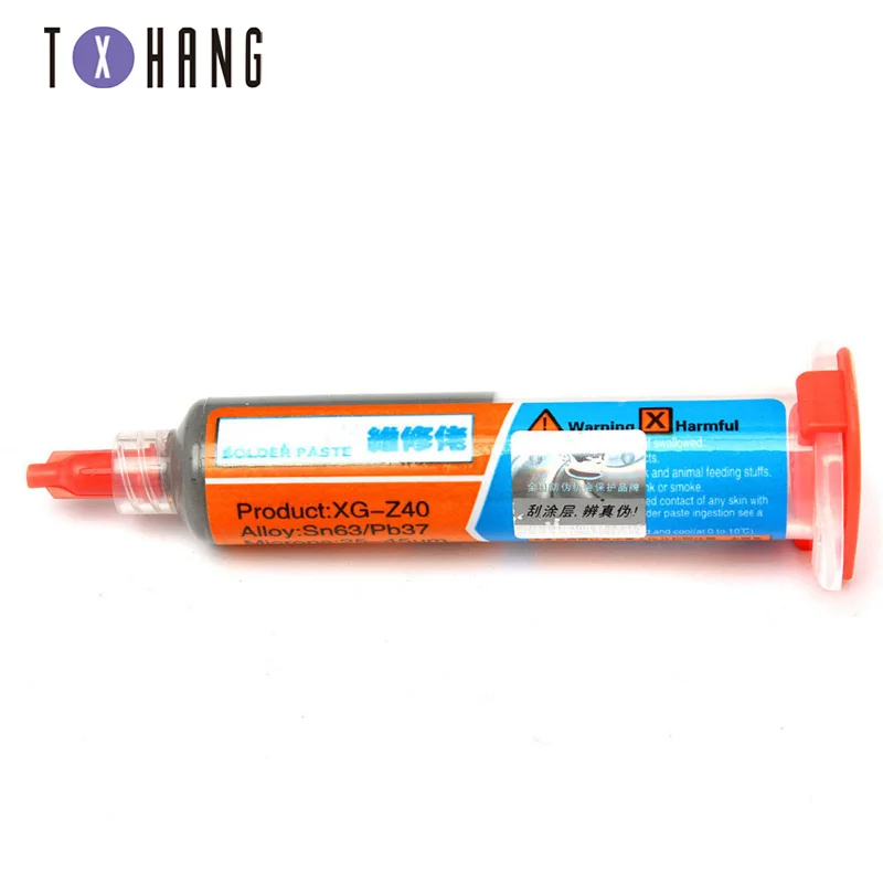 XG-Z40 XG-50 (XG-500) mechanical repair solder paste Sn63 / Pb37 25-45um electronic accessories diy electronic products
XG-Z40 XG-50 (XG-500) mechanical repair solder paste Sn63 / Pb37 25-45um electronic accessories diy electronic products