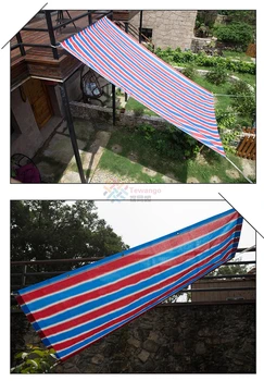 New Red Blue Stripe Anti-UV HDPE Sunshade Net Garden Balcony Succulent Plants Rainproof Awnings Outdoor Sun Sailing DIY Curtains
New Red Blue Stripe Anti-UV HDPE Sunshade Net Garden Balcony Succulent Plants Rainproof Awnings Outdoor Sun Sailing DIY Curtains
