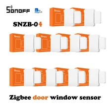 8/1 pcs sonoff zigbee door sensor smart home window detector SNZB-04 sensor support alexa google home IFTTT zbbridge ewelink app
8/1 pcs sonoff zigbee door sensor smart home window detector SNZB-04 sensor support alexa google home IFTTT zbbridge ewelink app