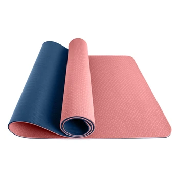 6mm TPE Yoga Mat Non-Slip Environmental Protection Anti-Skid and Thickening Beginners Fitness Mat 
6mm TPE Yoga Mat Non-Slip Environmental Protection Anti-Skid and Thickening Beginners Fitness Mat