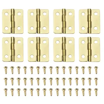 1 set Heavy Duty Automatic Self Closing Spring Hinges Stainless Steel Hinge for Jewel Case (Yellow, 20pcs Hinge+80pcs Screws) 
1 set Heavy Duty Automatic Self Closing Spring Hinges Stainless Steel Hinge for Jewel Case (Yellow, 20pcs Hinge+80pcs Screws)