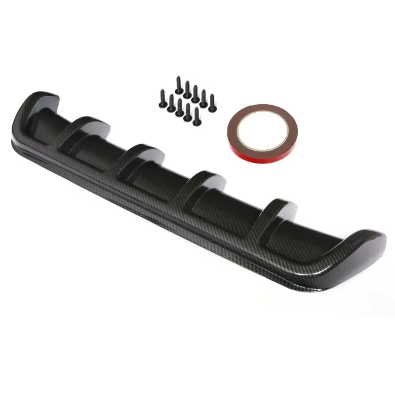 "25""x5"" Carbon Fiber Look ABS Rear Shark 6 Fin Style Curved Bumper Lip Diffuse
"25""x5"" Carbon Fiber Look ABS Rear Shark 6 Fin Style Curved Bumper Lip Diffuse