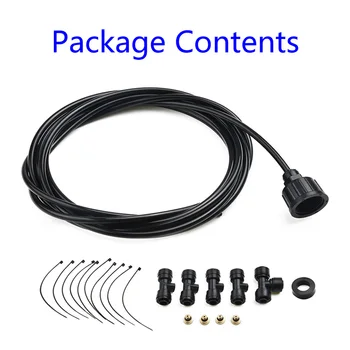 Outdoor Misting Fan Cooler Water Cooling Portable Patio Mist Garden Kit 4m Hose Outdoor Spray Fan Cooler Portable Courtyard Wate
Outdoor Misting Fan Cooler Water Cooling Portable Patio Mist Garden Kit 4m Hose Outdoor Spray Fan Cooler Portable Courtyard Wate