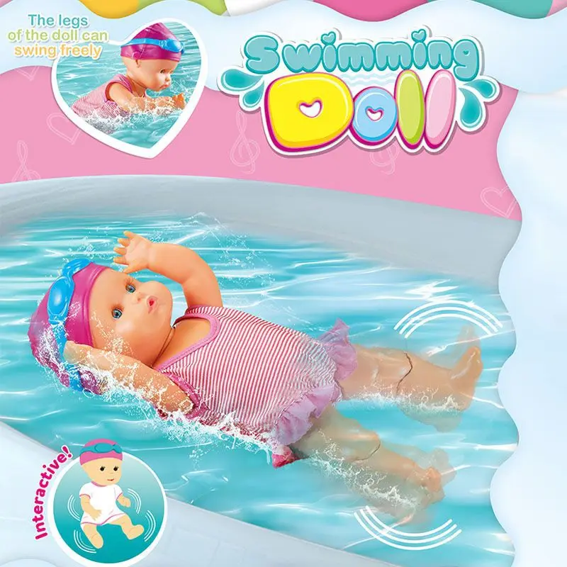 Automatic Swimming Styles Electric Waterproof Bathroom Beach Pool Summer water Game Toy baby Doll for Kids Children gift
Automatic Swimming Styles Electric Waterproof Bathroom Beach Pool Summer water Game Toy baby Doll for Kids Children gift