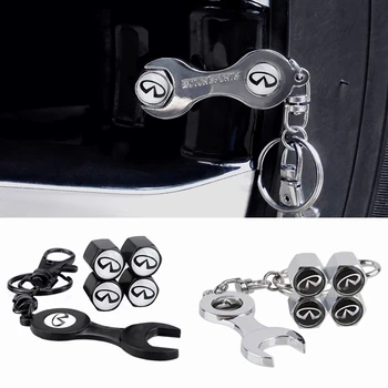 For Infiniti Metal Wheel Airtight Decoration Q50 FX35 G35 G37 QX70 QX60 QX56 FX37 M35 Car Valve Caps Tire Stem Cover Accessories
For Infiniti Metal Wheel Airtight Decoration Q50 FX35 G35 G37 QX70 QX60 QX56 FX37 M35 Car Valve Caps Tire Stem Cover Accessories
