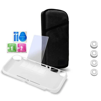 7 In 1 Kit Portable Carry Bag Case Tempered Glass Screen Protector TPU Case for Switch Lite
7 In 1 Kit Portable Carry Bag Case Tempered Glass Screen Protector TPU Case for Switch Lite