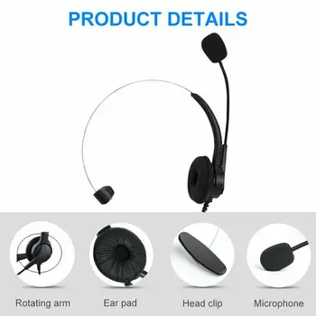 2020 Phone USB Call Center 360 Rotatable Noise Canceling Handsfree Headset Microphone Volume Adjustable Office Telephone Corded
2020 Phone USB Call Center 360 Rotatable Noise Canceling Handsfree Headset Microphone Volume Adjustable Office Telephone Corded