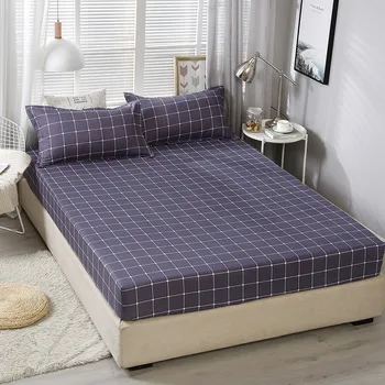 1pcs 100%Polyester Printed Solid Fitted Sheet Mattress Cover Four Corners With Elastic Band Bed Sheet
1pcs 100%Polyester Printed Solid Fitted Sheet Mattress Cover Four Corners With Elastic Band Bed Sheet