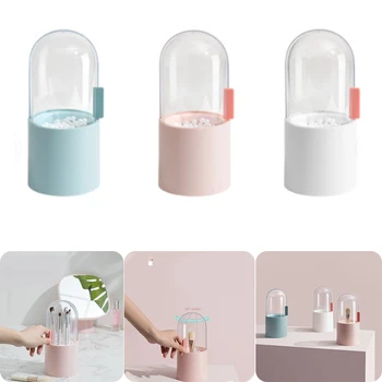 Makeup Brushes and Pencil Holder Cosmetics Organizer with Clear Lid Slide Window
Makeup Brushes and Pencil Holder Cosmetics Organizer with Clear Lid Slide Window