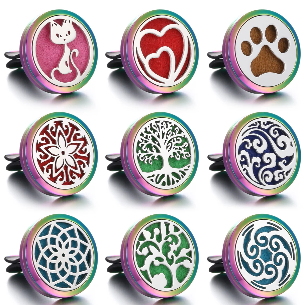 New Colorful Aromatherapy Car Perfume Diffuser 316l Stainless Steel Tree Flower Car Air Freshener Auto Outlet Clip Hanging
New Colorful Aromatherapy Car Perfume Diffuser 316l Stainless Steel Tree Flower Car Air Freshener Auto Outlet Clip Hanging