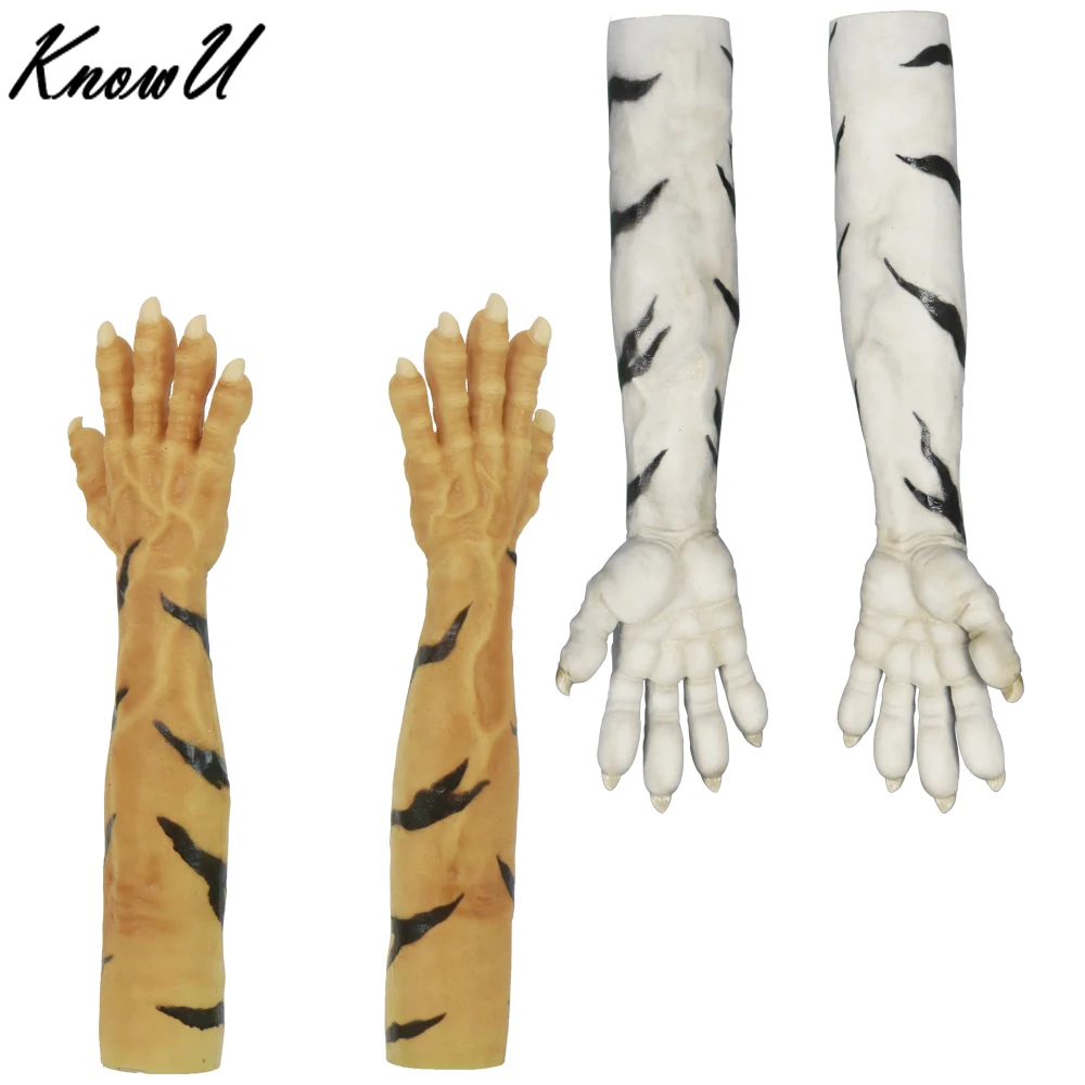 KnowU Silicone Tiger Gloves Permanent Pattern Cosplay Animal Suit Crossdress A Pair Party Tools Halloween
KnowU Silicone Tiger Gloves Permanent Pattern Cosplay Animal Suit Crossdress A Pair Party Tools Halloween