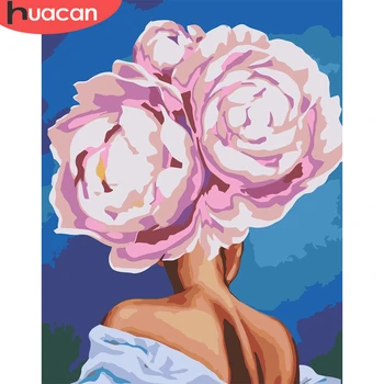 HUACAN Painting By Number Girl Drawing On Canvas HandPainted Painting Art Gift DIY Pictures By Number Flower Kits Home Decor 
HUACAN Painting By Number Girl Drawing On Canvas HandPainted Painting Art Gift DIY Pictures By Number Flower Kits Home Decor