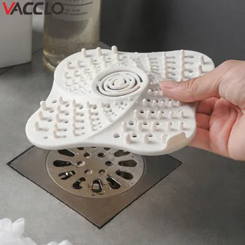 Vacclo Sink Filter Anti-blocking Hair Catcher Hair Shower Floor Drain Covers Sink Strainer Filter Bathroom Kitchen Accessories
Vacclo Sink Filter Anti-blocking Hair Catcher Hair Shower Floor Drain Covers Sink Strainer Filter Bathroom Kitchen Accessories