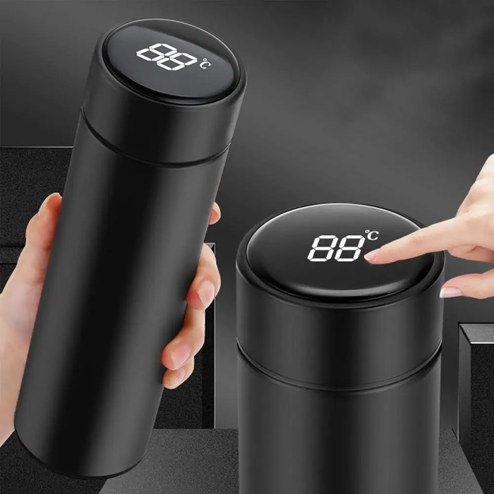 500ML Smart Thermos Water Bottle Led Digital Temperature Display Stainless Steel Coffee Thermal Mugs Intelligent Insulation Cups
500ML Smart Thermos Water Bottle Led Digital Temperature Display Stainless Steel Coffee Thermal Mugs Intelligent Insulation Cups