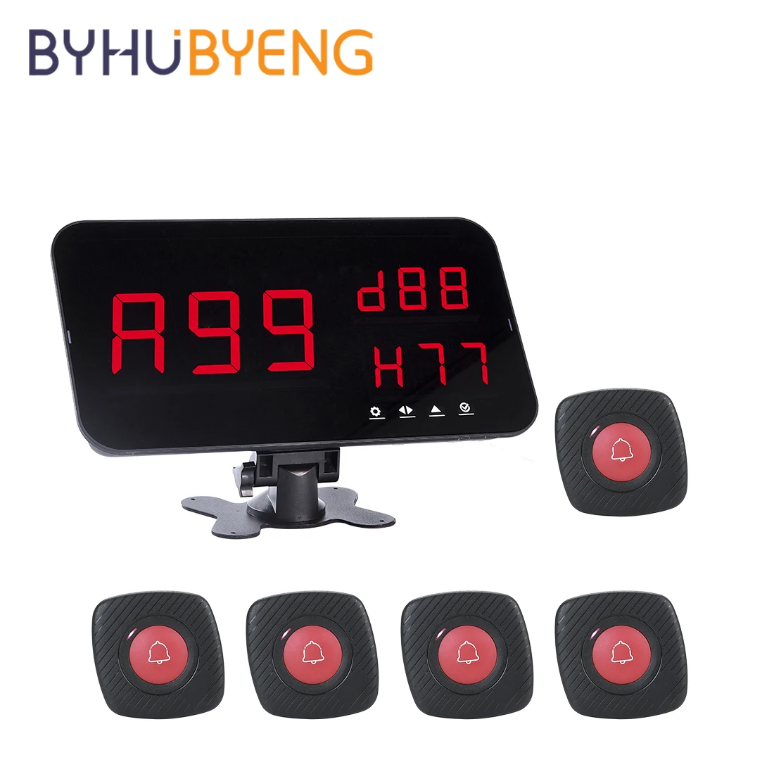 BYHUBYENG беспроводной дисплей ресторанное оборудование пейджер ресторанная кухня