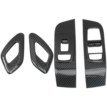 1 Pcs Carbon Fiber Interior Car Inner Door Handle Cover Trim & 1 Pcs Carbon Fiber Interior Door Window Switch Cover Trim
1 Pcs Carbon Fiber Interior Car Inner Door Handle Cover Trim & 1 Pcs Carbon Fiber Interior Door Window Switch Cover Trim