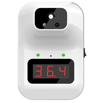 Wall-Mounted K3 Plus Digital Infrared Thermometer Non-Contact Body Thermometer LCD Display Office Metro the Mall Use
Wall-Mounted K3 Plus Digital Infrared Thermometer Non-Contact Body Thermometer LCD Display Office Metro the Mall Use