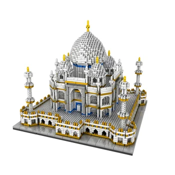 Taj Mahal Palace Diamond Mini Building Bricks World Famous City Architecture 3D Model Children's Educational Toys with 3950pcs 
Taj Mahal Palace Diamond Mini Building Bricks World Famous City Architecture 3D Model Children's Educational Toys with 3950pcs
