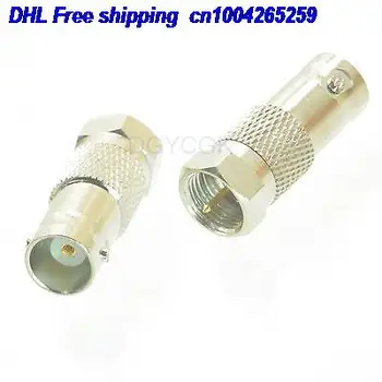 DHL 100pcs Conversion Adapter BNC female F to F TV male M connector coaxial connector For radio connector 22ds
DHL 100pcs Conversion Adapter BNC female F to F TV male M connector coaxial connector For radio connector 22ds