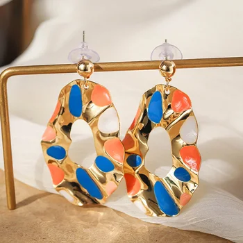 1Pair Colourful Earring Women Fashion Earrings Sweet Mix Earrings Color-block For Beauty Women Girls Bijou Statement for woman
1Pair Colourful Earring Women Fashion Earrings Sweet Mix Earrings Color-block For Beauty Women Girls Bijou Statement for woman