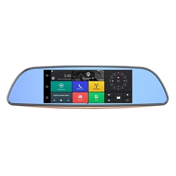 H3 Auto Dash Camera Bluetooth GPS Navigatie Dual Cams HD1080P Achteruitkijkspiegel Auto DVR 7 inch 3G RAM1GB ROM16GB Auto Record
H3 Auto Dash Camera Bluetooth GPS Navigatie Dual Cams HD1080P Achteruitkijkspiegel Auto DVR 7 inch 3G RAM1GB ROM16GB Auto Record