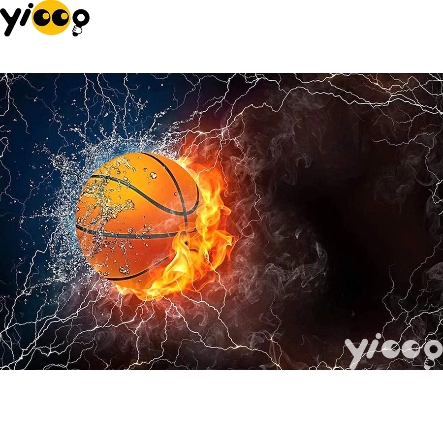 Full Square/Round Drill 5D diamond embroidery Burning basketball diamond Painting Rhinestones mosaic Cross stitch Decor EX0121 
Full Square/Round Drill 5D diamond embroidery Burning basketball diamond Painting Rhinestones mosaic Cross stitch Decor EX0121