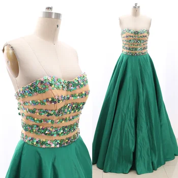 MACloth Dark Green A-Line Strapless Floor-Length Long Beading Tulle Prom Dresses Dress M 267764 Clearance
MACloth Dark Green A-Line Strapless Floor-Length Long Beading Tulle Prom Dresses Dress M 267764 Clearance