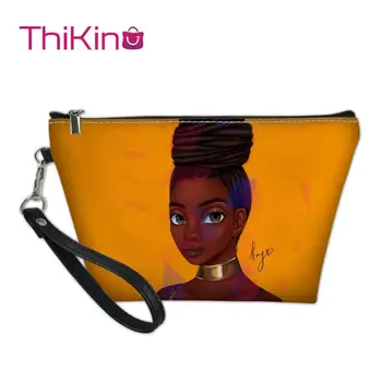 Thikin Afro American Cool Girl Makeup Bags for Women Girls Cosmetic Bag Women Travel Handbag Makeup Case Girls Storage Purse
Thikin Afro American Cool Girl Makeup Bags for Women Girls Cosmetic Bag Women Travel Handbag Makeup Case Girls Storage Purse