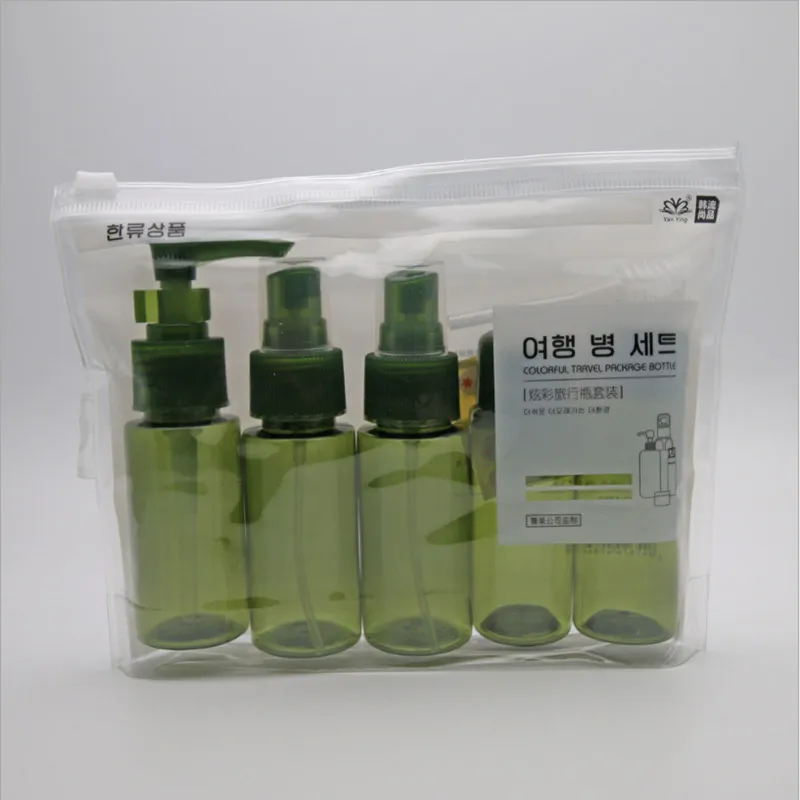 7 Pcs/Set Brown Color Small Plastic Spray Refillable Bottles Kits Holiday Travel Mini Refillable Bottle
7 Pcs/Set Brown Color Small Plastic Spray Refillable Bottles Kits Holiday Travel Mini Refillable Bottle