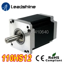 GENUINE Leadshine 110HS12 Phase NEMA 42 Hybrid Stepper Motor with 12 N.m 6 A length 115 mm shaft 19 mm
GENUINE Leadshine 110HS12 Phase NEMA 42 Hybrid Stepper Motor with 12 N.m 6 A length 115 mm shaft 19 mm