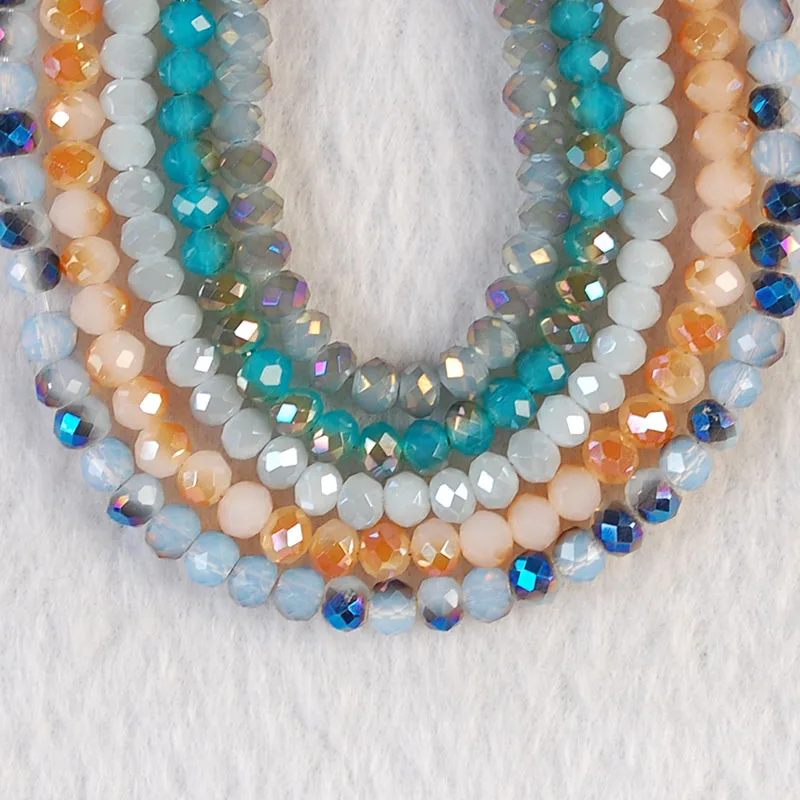 3x4mm Crystal Beads Faceted Wheel AB Multicolor Glass Beads for Jewelry Making Diy Jewelry Accessories Jewelry Findings
3x4mm Crystal Beads Faceted Wheel AB Multicolor Glass Beads for Jewelry Making Diy Jewelry Accessories Jewelry Findings