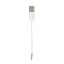 USB to 3.5mm Transfer Audio Adapter Cable 3.5mm Jack to USB 2.0 Data Sync Charger Cable cord for Apple iPod Shuffle 3rd 4th 5th
USB to 3.5mm Transfer Audio Adapter Cable 3.5mm Jack to USB 2.0 Data Sync Charger Cable cord for Apple iPod Shuffle 3rd 4th 5th