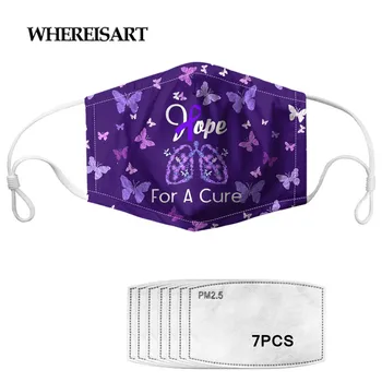WHEREISART Pink Purple Printting Mask with 7 Filters Breathable Comfortable Women Men Face Mouth Cover Mask Dust
WHEREISART Pink Purple Printting Mask with 7 Filters Breathable Comfortable Women Men Face Mouth Cover Mask Dust