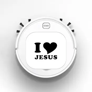 Auto USB Sweeping 1800Pa Multifunction Smart Robot Vacuum Cleaner Dry Wet Floor Cleaner I LOVE JESUS HEART Christian Religious
Auto USB Sweeping 1800Pa Multifunction Smart Robot Vacuum Cleaner Dry Wet Floor Cleaner I LOVE JESUS HEART Christian Religious
