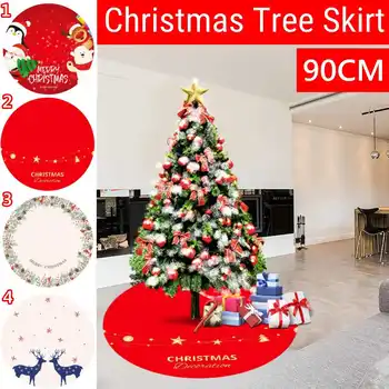 36 Inch Christmas Tree Skirt Ornament Diameter Christmas Tree Bottom Decoration Christmas Tree Skirt Xmas Party Floor Mat Cover
36 Inch Christmas Tree Skirt Ornament Diameter Christmas Tree Bottom Decoration Christmas Tree Skirt Xmas Party Floor Mat Cover