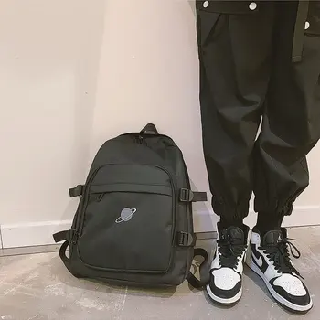 College Style Oxford Cloth Backpack Travel Bag Simple Printed Planet Student School Bag Multifunctional Laptop Bag
College Style Oxford Cloth Backpack Travel Bag Simple Printed Planet Student School Bag Multifunctional Laptop Bag