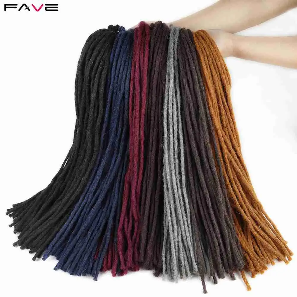 FAVE Crochet Twist Braiding Dreadlocks Extensions Light/Dark Brown /Yellow/Red/Blue/Gray Synthetic Hair For Men/ Women 22 Inch L
FAVE Crochet Twist Braiding Dreadlocks Extensions Light/Dark Brown /Yellow/Red/Blue/Gray Synthetic Hair For Men/ Women 22 Inch L