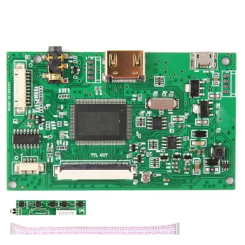 AT070TN92 Driver Board LCD Screen Controller HDMI for Innolux AT070TN90 AT090TN10 AT070TN93 AT080TN52 Micro-USB 50 Pins
AT070TN92 Driver Board LCD Screen Controller HDMI for Innolux AT070TN90 AT090TN10 AT070TN93 AT080TN52 Micro-USB 50 Pins