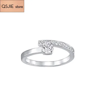 QSJIE High quality SWA fashion simple fashion women's ring
QSJIE High quality SWA fashion simple fashion women's ring