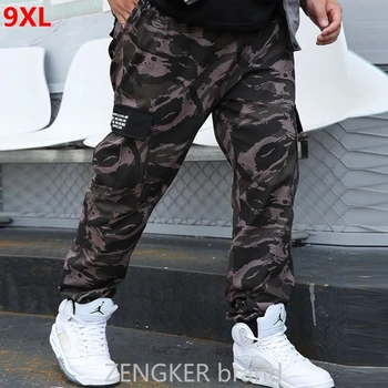 Autumn large size overalls men's tide brand casual pants men's outdoor trend plus size loose camouflage jogger pants 9XL 8XL 7XL
Autumn large size overalls men's tide brand casual pants men's outdoor trend plus size loose camouflage jogger pants 9XL 8XL 7XL