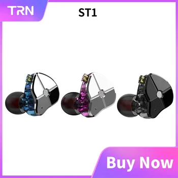 TRN ST1 In Ear Earphone 1DD 1BA Hybrid HiFi Monitor bass Sport Earphone Earplug Headset With 2PIN Detachable Cable
TRN ST1 In Ear Earphone 1DD 1BA Hybrid HiFi Monitor bass Sport Earphone Earplug Headset With 2PIN Detachable Cable